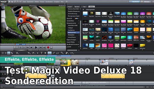 Test: Magix Video Deluxe 18 Sonderedition